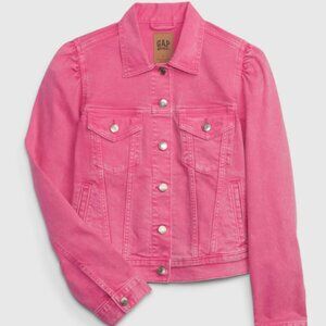 Gap × Barbie Adult Puff Sleeve Icon Denim Jacket